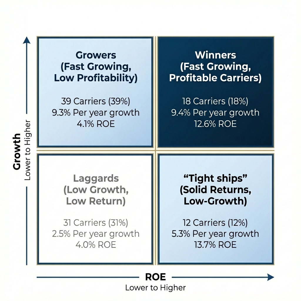 Profile of Carriers analyzed